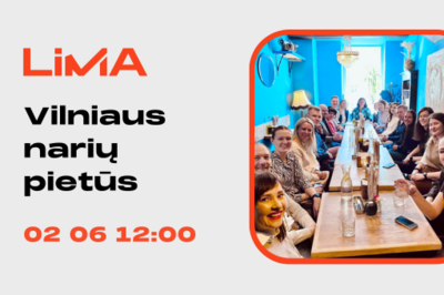 LiMA Vilniaus narių pietūs 