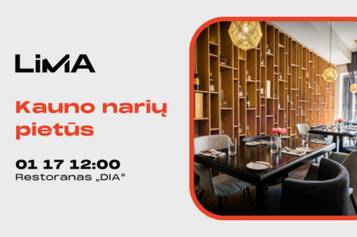 LiMA Kauno narių pietūs 