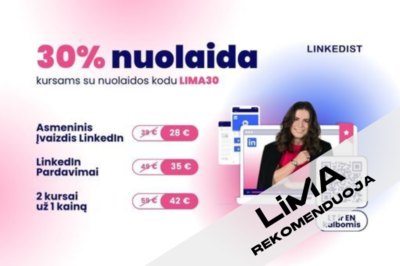 [LiMA REKOMENDUOJA] Linkedist kursai