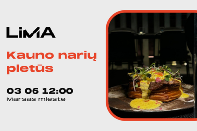 LiMA Kauno narių pietūs 