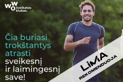 [LiMA REKOMENDUOJA] WoW Sveikatos klubas