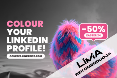 [LiMA REKOMENDUOJA] Asmeninis įvaizdis LinkedIn