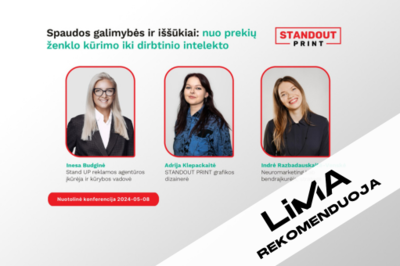 [LiMA REKOMENDUOJA] Konferencija „Spaudos galimybės ir iššūkiai: nuo prekių ženklo kūrimo iki...