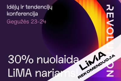 [LiMA REKOMENDUOJA] REVOLUTION: Idėjų ir tendencijų festivalis