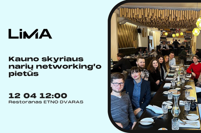 LiMA Kauno narių networking'o pietūs 