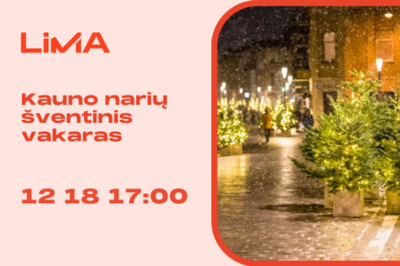 LiMA Kauno narių šventinis vakaras