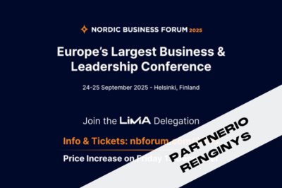 [PARTNERIO RENGINYS] NORDIC BUSINESS FORUM 2025