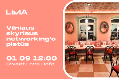 LiMA Vilniaus skyriaus narių networking’o pietūs