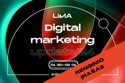 Renginio įrašas | 3 renginių ciklas „Digital Marketing Update'24“ internetu