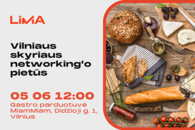 LiMA Vilniaus skyriaus narių networking’o pietūs