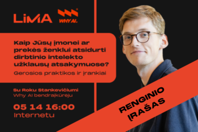 Renginio įrašas | Kaip Jūsų įmonei ar prekės ženklui atsidurti dirbtinio intelekto užklausų...