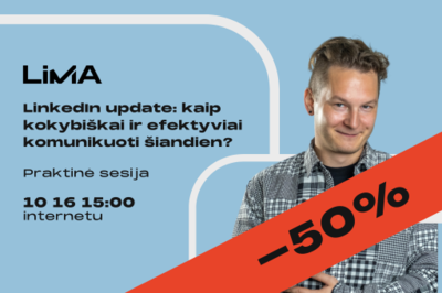 Renginio įrašas | [Praktinė sesija] LinkedIn update: kaip kokybiškai ir efektyviai komunikuoti...