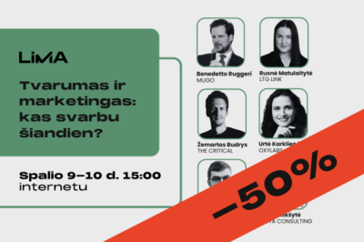Renginio įrašas | Tvarumas ir marketingas: kas svarbu šiandien?