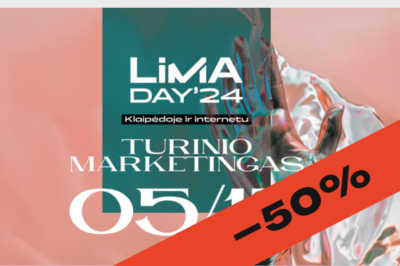 Renginio įrašas | LiMA DAY'24: TURINIO MARKETINGAS