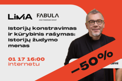 Renginio įrašas | Istorijų konstravimas ir kūrybinis rašymas su Aidu Puklevičiumi. Istorijų...