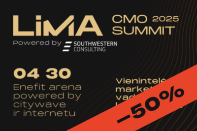 Konferencijos įrašas | LiMA CMO SUMMIT'25