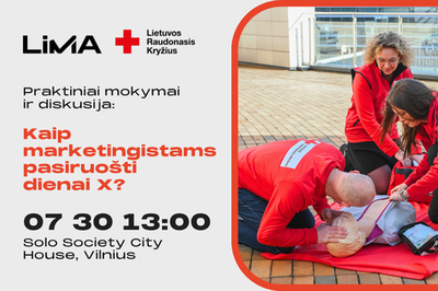 Praktiniai mokymai ir diskusija: kaip marketingistams pasiruošti dienai X?
