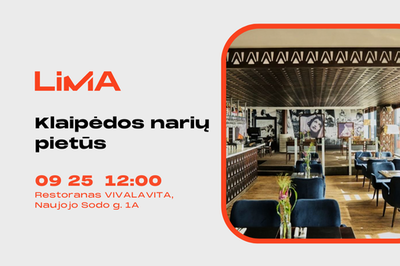 LiMA Klaipėdos skyriaus narių networking’o pietūs
