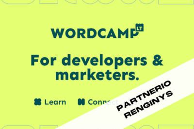 [PARTNERIO RENGINYS] WordCamp Lithuania 2025