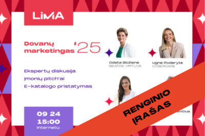 Renginio įrašas | Dovanų marketingas'25: verslo dovanų idėjų pristatymas