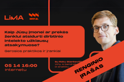 Renginio įrašas | Kaip Jūsų įmonei ar prekės ženklui atsidurti dirbtinio intelekto užklausų...