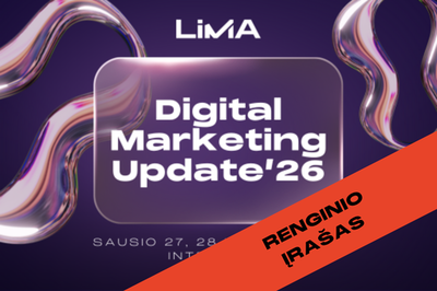 Renginio įrašas | Digital Marketing Update'26
